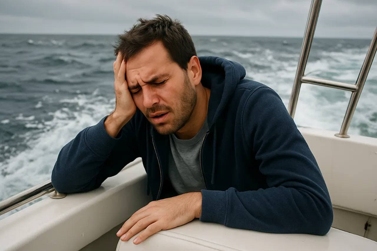 People enjoying a comfortable cruise without sea sickness