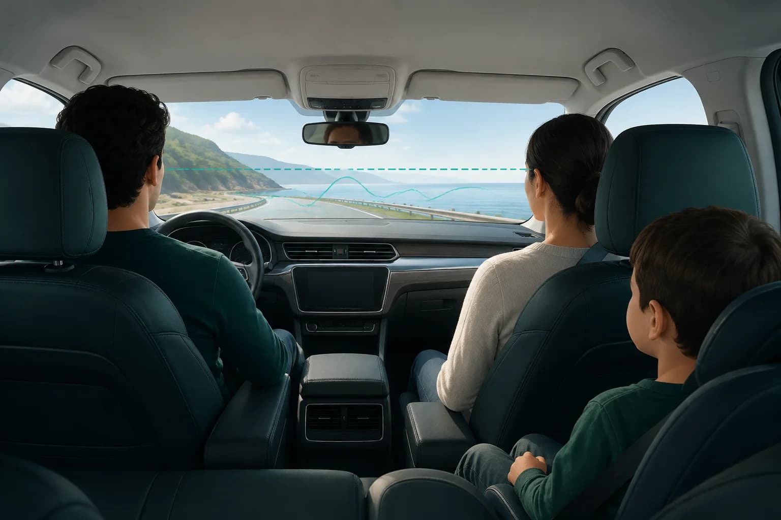 Does sitting in the front seat really help car sickness?