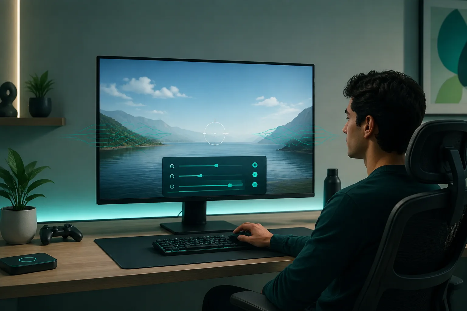 First person game settings that stop motion sickness: FOV, motion blur, head bob