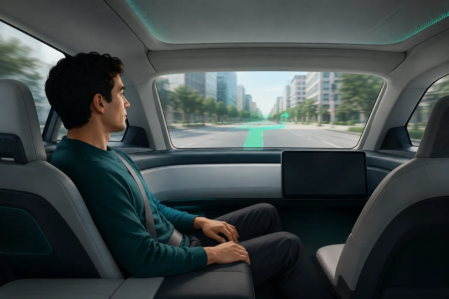 Robotaxis and car sickness: what changes when nobody is driving