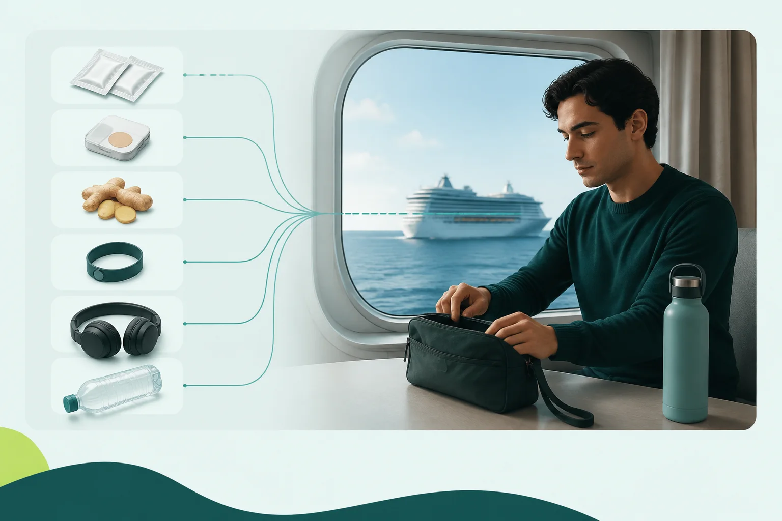 What to take for seasickness on a cruise: every option compared