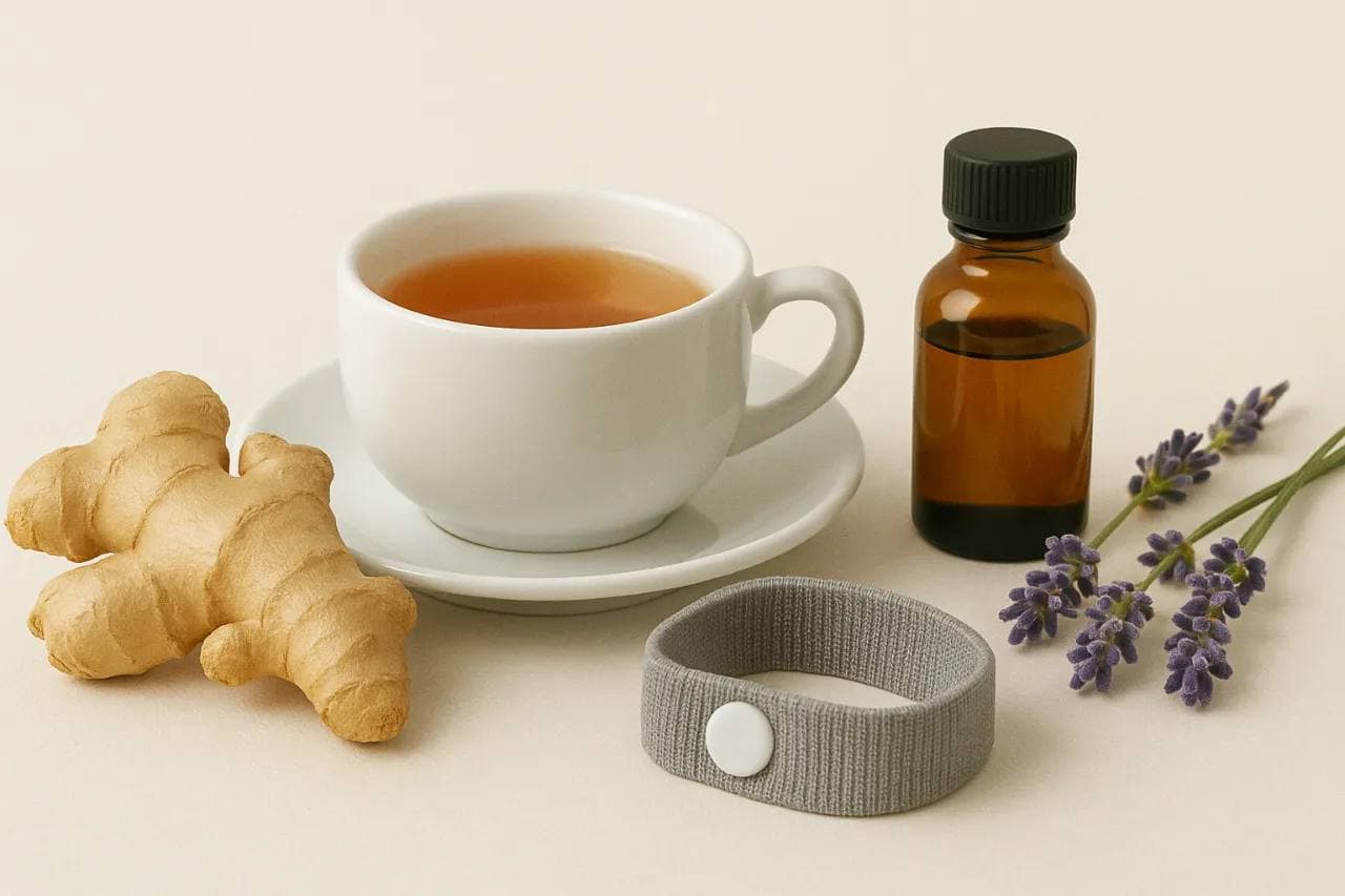 Natural remedies for motion sickness