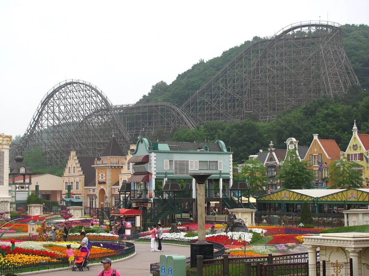 Everland in Yongin, Gyeonggi, South Korea