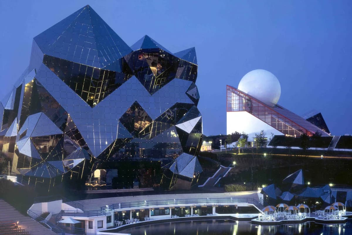 Futuroscope in Chasseneuil-du-Poitou, Vienne, France