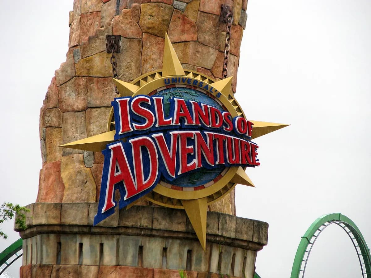 Universal Islands of Adventure in Orlando, Florida, United States
