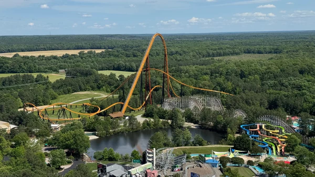 Kings Dominion in Doswell, Virginia, United States