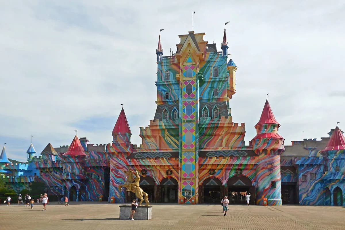 Beto Carrero World in Penha, Santa Catarina, Brazil