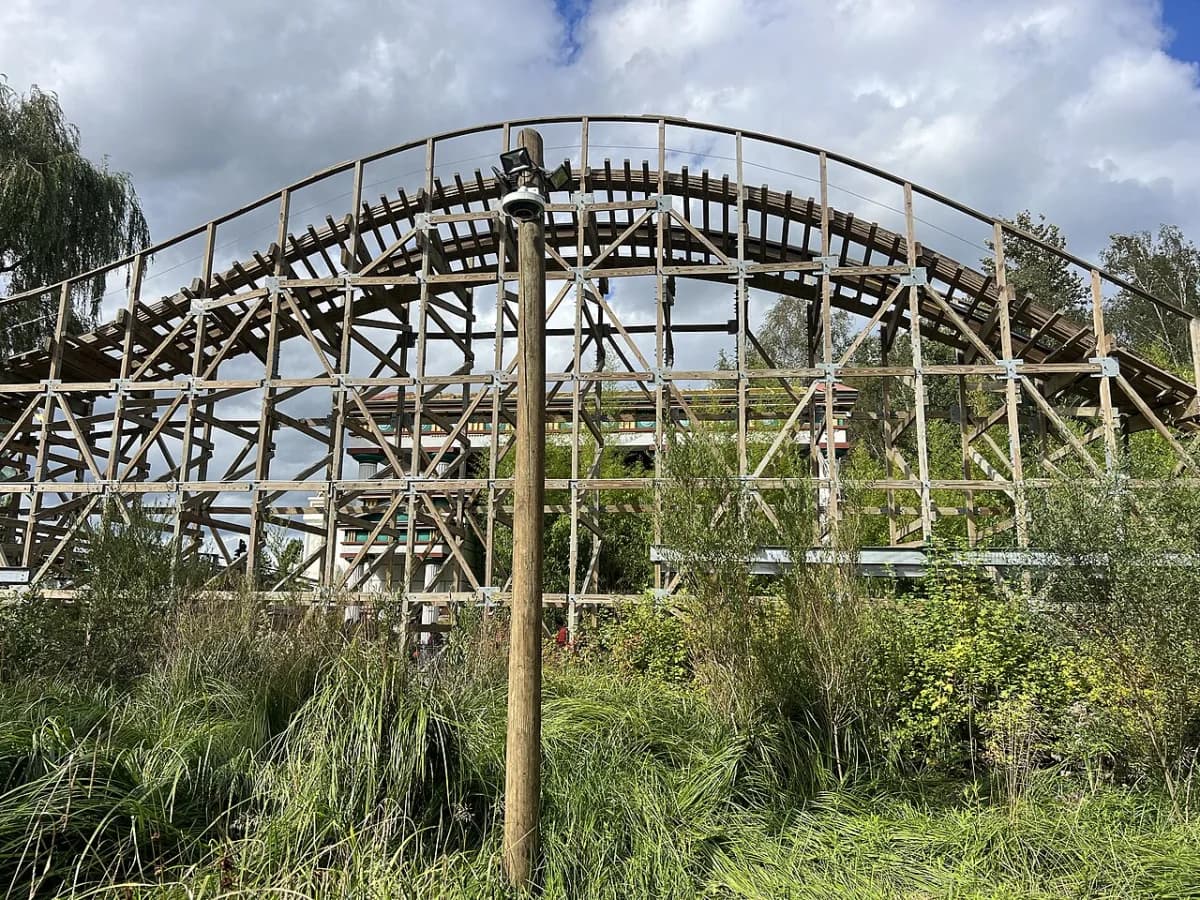 Parc Asterix in Plailly, Oise, France